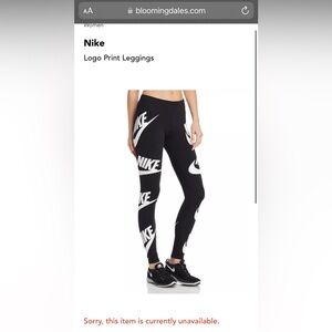 NIKE LOGO LEGGINGS
